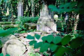 Grób na cmentarzu żydowskim